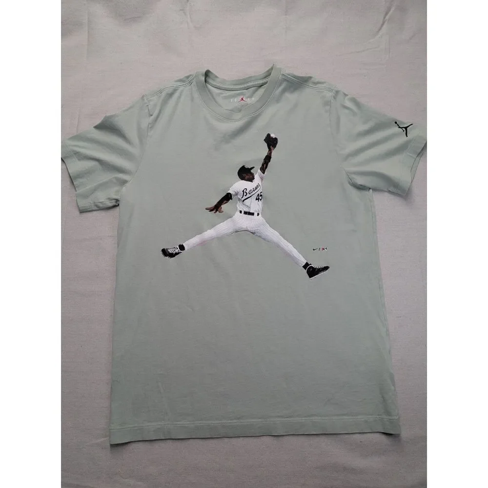 Streetwear Baseball Sportswear Medium Braves #45 Graphic Tee Jordan